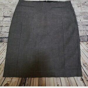 Express Gray Mini Skirt Work Career office women 2